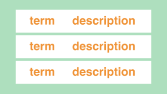 【CSS】コピペOK！dtとddをflexで横並び、上下中央に配置して高さも揃える